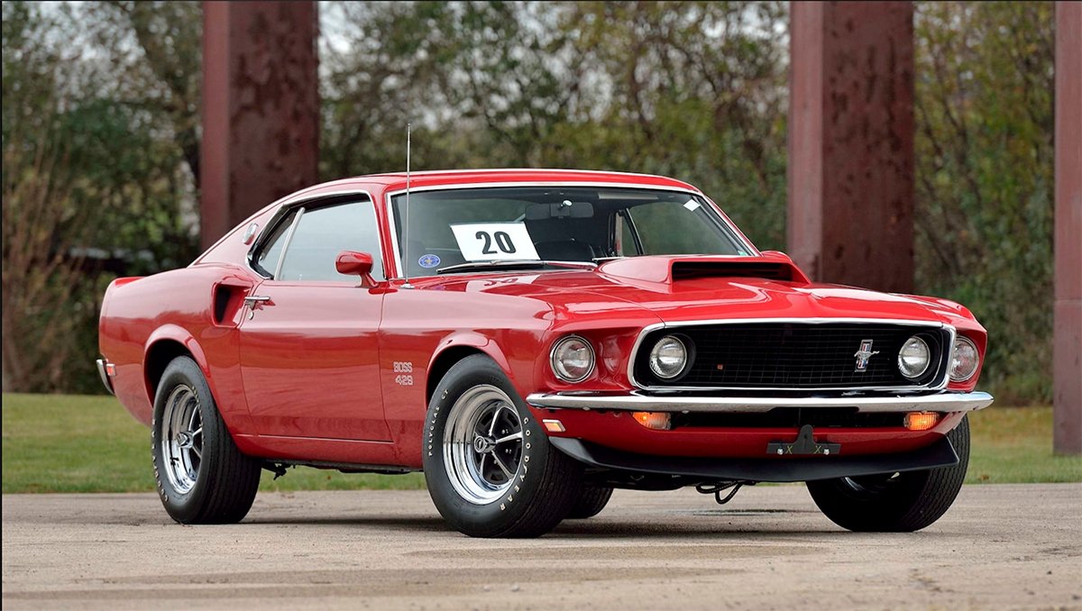 1969 Ford Mustang Boss 429 Fastback @ Mecum - autobabes.com.au i-Magazine