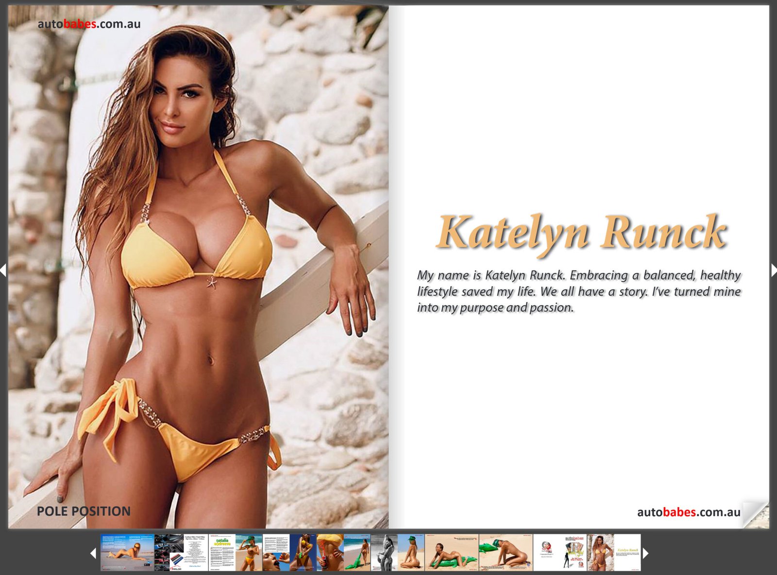 Katelyn Runck Features in Edition 86.