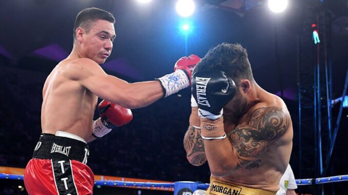 Tim Tszyu Defeats Bowyn Morgan in First Round KnockOut ...